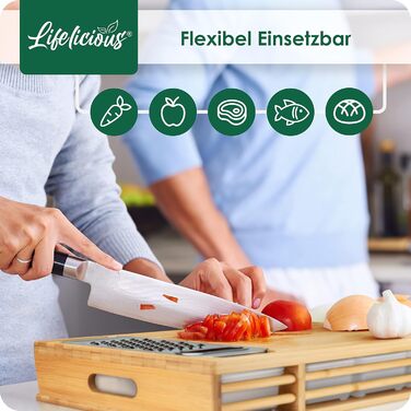 Преміальна обробна дошка з піддонами для крапель LIFELICIOUS