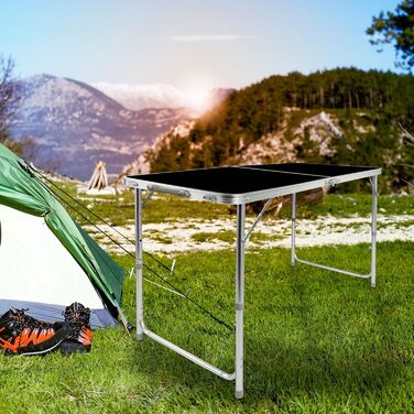 Стіл та стільці для кемпінгу чорний GOODS+GADGETS