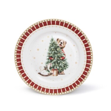 Тарілка Fissman 20 см MIRACLE порцеляна (13753)