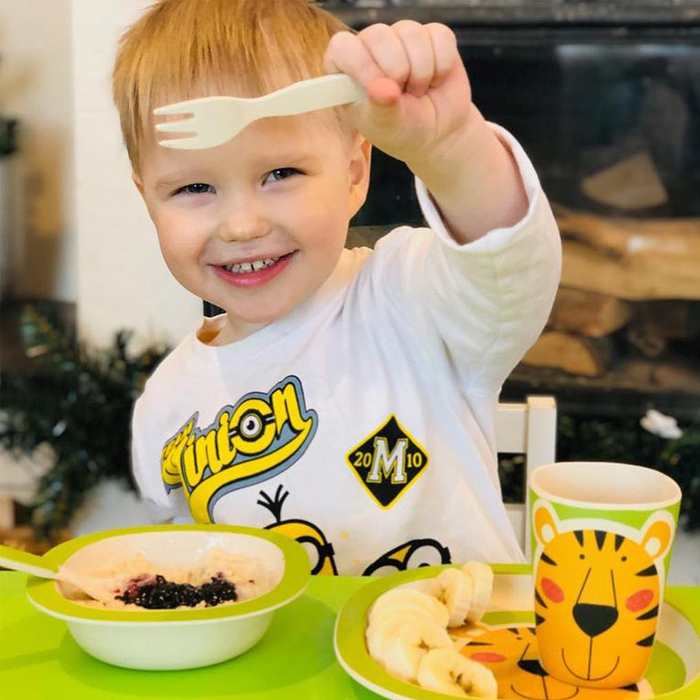 Дитячий набір Fissman 'ТИГРЕНЯ' 5 пр. (8355)