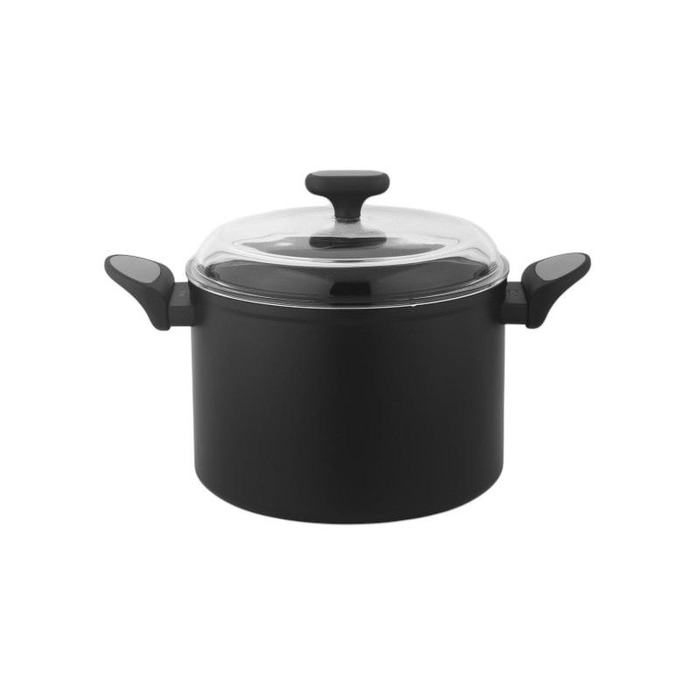 Кастрюля с крышкой 24 см SaltoSilver 7,4л 830287 NOIS