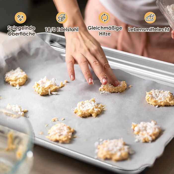 Деко для випікання з решіткою для охолодження, 23,6 x 17,8 см Herogo