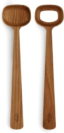 Лопатки для салатов деревянные, набор 2 предмета Hammershøi Kähler