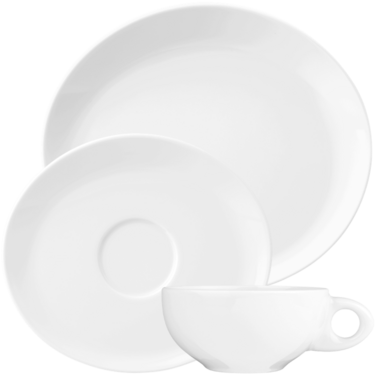 Чайний сервіз Organic 18 предметів білий No Limits Seltmann