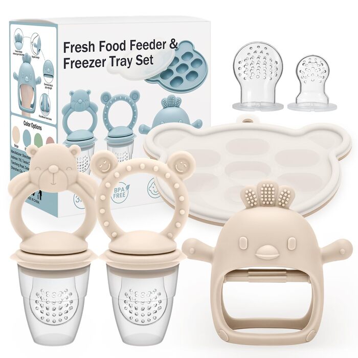 Набір силкіконових ніблерів для дітей 2 шт. CLDY