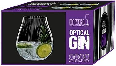 Набір з 4 келихів для джин-тоніка 0,76 л, Gin Set Optical Riedel
