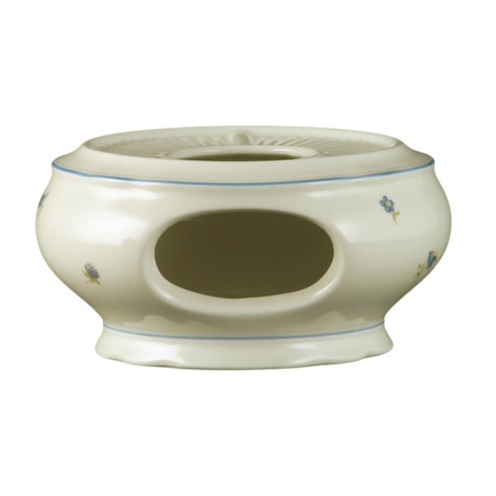 Підставка-підігрівач для чайника 16 х 8 см Streublume blauer Rand Marie-Luise Seltmann