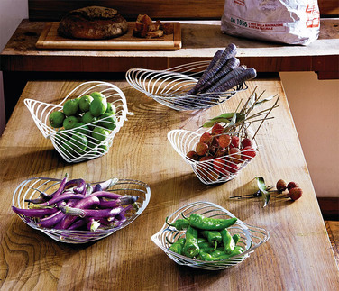 Блюдо 43х10х43 см металлик Trinity Alessi