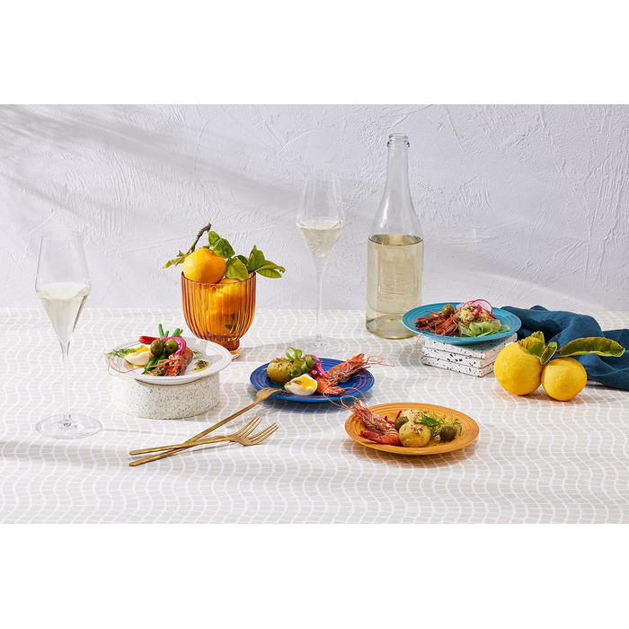 Набір тарілок 17 см різнокольоровий Riviera Le Creuset