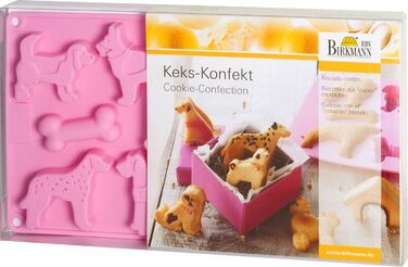 Форма для кексів у вигляді собак, 17,5 x 29,5 x 1,5 см, RBV Birkmann