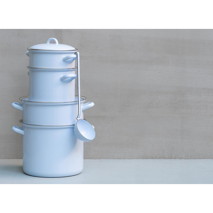 Чайник-флейта Plus, CLASSIC - КОЛІР діаметр 18 см, висота 21,7 см, ємність 2 літри, емаль, 3-х кратний емальований, /чорний, індукційний (2 літри, білий), 0543-020