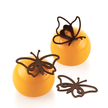 GRACE Килимок силіконовий 'Метелики' 400x80 h 2 мм, 69x45 h 1 мм