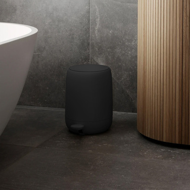 Відро для сміття з педаллю, 3 л чорне Sono Blomus