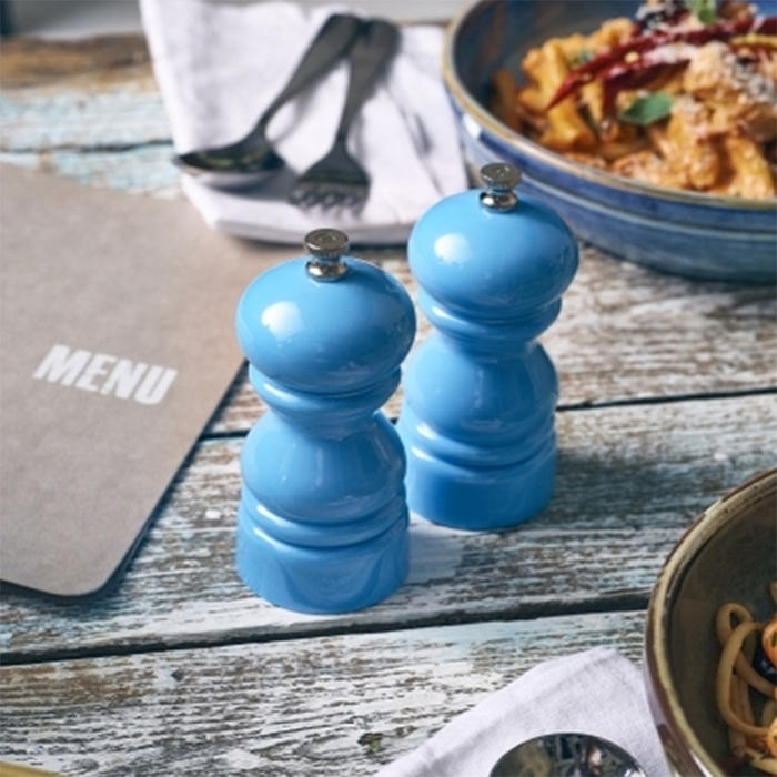 Млинок сіль-перець 12,7 см, блакитна, GenWare