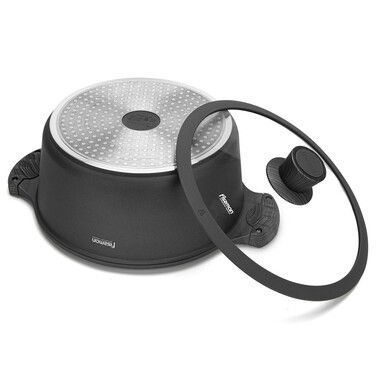 Кастрюля со стеклянной крышкой 28 см 6,2 л PRESTIGE Fissman