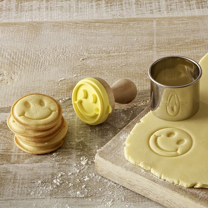 Набір штампів для печива, 2 предмета, 5 см, Fussball RBV Birkmann