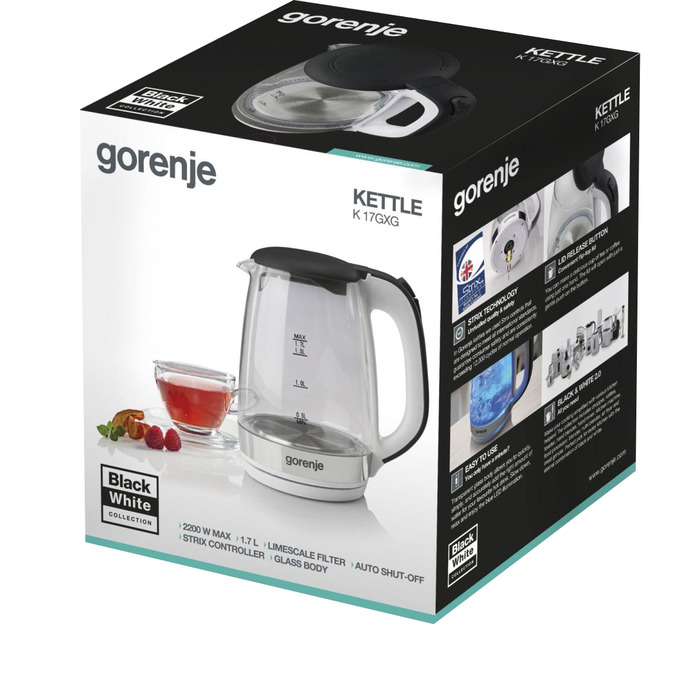 Електрочайник Gorenje K17GXG (7023707)