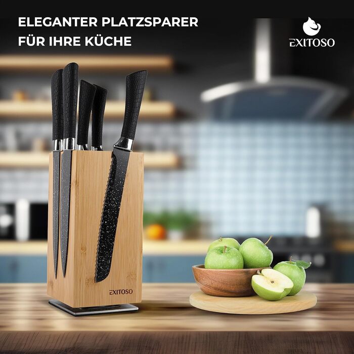 Блок для 20 ножів, що обертається на 360 градусів Exitoso