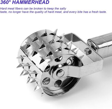 Розм’якшувач для м’яса роликовий 19 см GEBAUM