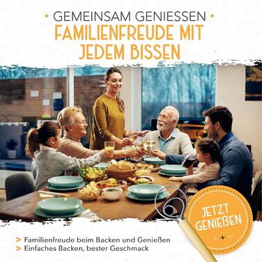 Форма для випікання хліба KRUSTENZAUBER з кришкою та кошиком для розстойки - міцна чавунна форма для випікання 28 см - ідеально підходить як форма для хліба, форма для випічки тостів, форма для хліба, чавунна каструля, аксесуари для випікання хліба, горщи