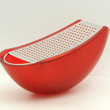 Тёрка 7,8х15,5х7,5 см красная Parmenide Alessi