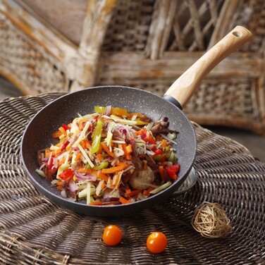 Сковорода для жарки Fissman LANA 28x5,0 см алюминий с антипригарным покрытием (14495)