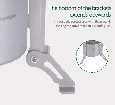 Мини-спиртовая горелка с подставками для кастрюли 80 мл. iBasingo