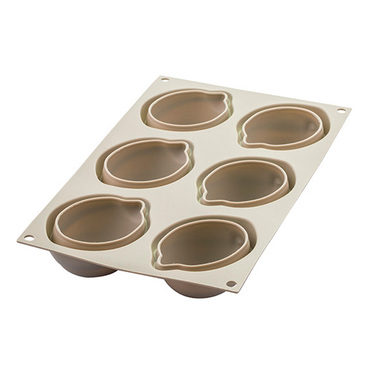 DELIZIA AL LIMONE Форма силіконова 'лимонна насолода' 85x59 h42 мм (6х106 мл)