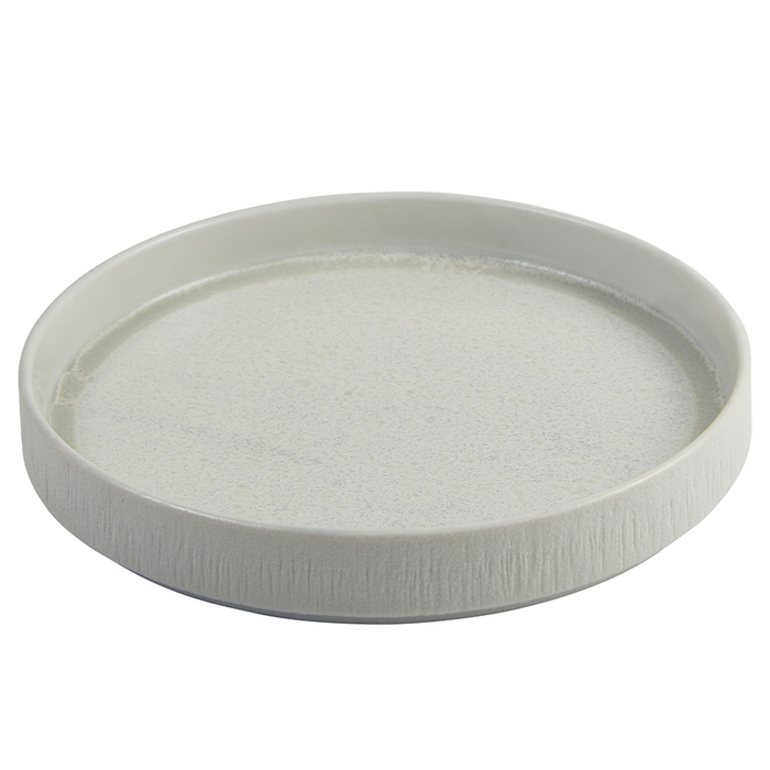 Тарілка презентаційна 20*3 см із вертикальним бортом, Incise Porcelain Lucine, GenWare