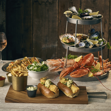 Доска для подачи 50*15 см, с металлической ручкой, Acacia Wood, GenWare