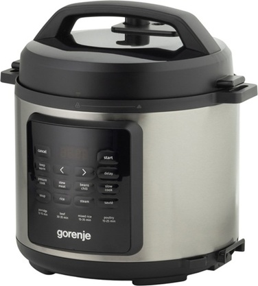 Мультиварка-скороварка Gorenje GMC6SBK (MY-CS6038WPB) (7193445)