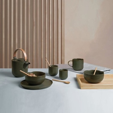 Чашка 0,4 л темно-зелена Coppa ASA-Selection