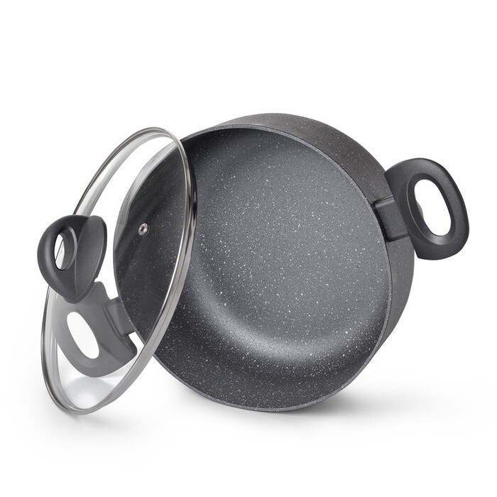 Кастрюля с крышкой 20 см 2,8 л MOON STONE Fissman