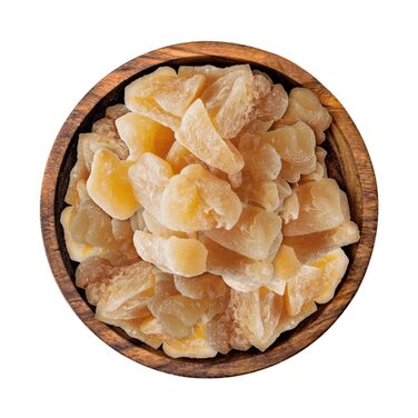 Шматочки імбиру з гострим смаком та фруктозою 1 кг Bremer Gewürzhandel