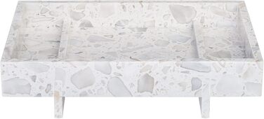 Піднос мармуровий, 30 x 18 x 7,5 см білий Abento Blomus