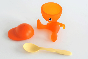 Тримач для яйця 8 х 11,5 х 9 см помаранчевий Cico Alessi