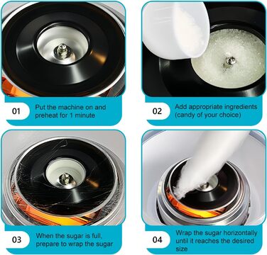 Машина для цукрової вати, синього кольору Sporgo