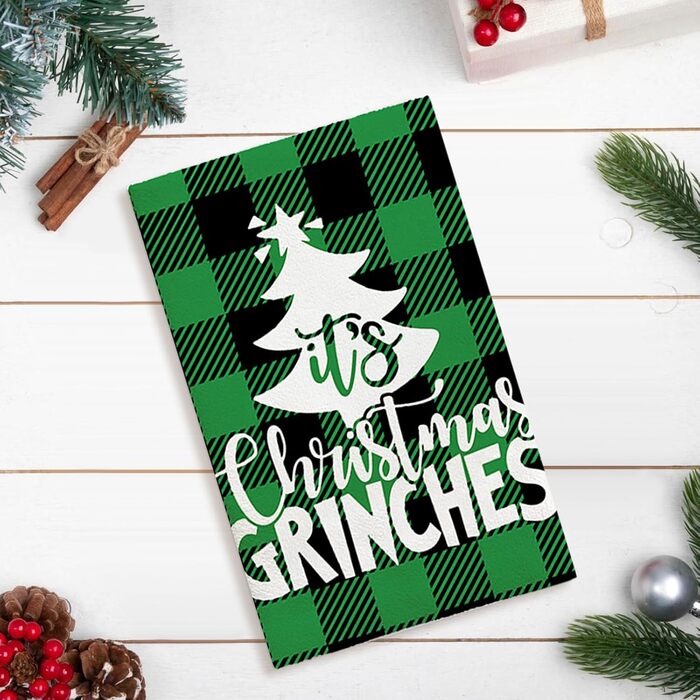 Набір з 4 різдвяних кухонних рушників 45 x 65 см, набір Y Ohok