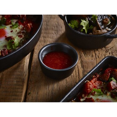 Соусник 45 мл, ефект чавуну, GenWare