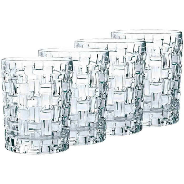 Набір чаш з 5 предметів, чаша 30 см 4 чаші 21 см, bossa nova, 0098369-0 (набір чашок для віскі, 4 шт.)