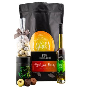 Вітання Hallingers - Подарунковий набір спецій ручної роботи, 5 спецій з усього світу (Набір) - Літній подарунок та ідеальний подарунок для барбекю Вітання з днем народження, вітання з річницею нового дому., 5 спецій (72253) (Вітаємо., Делікатеси (92982))