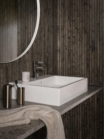 Дзеркало настінне 80 см, біле Rim Blomus