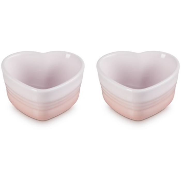 Набір сервірувальних блюд у формі серця, 2 предмети, Heart Le Creuset