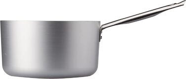 Професійні алюмінієві каструлі 3 мм, глибока каструля з ручкою, 2,6 л (24 см), 10518