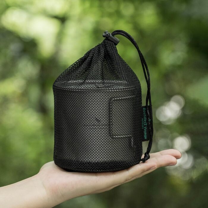 Титанова чашка для кемпінгу 500 мл iBasingo