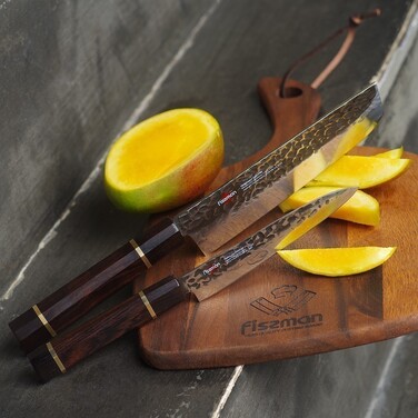 Японська сокира накірі Fissman KENSEI BOKUDEN 18 см сталь AUS-8 (2552)