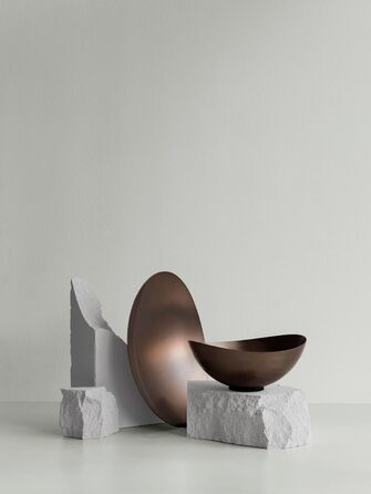 Блюдо глибоке 30 см обпалений метал Ondea Blomus