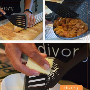 Лопатка с прорезями 35 см DIVORY