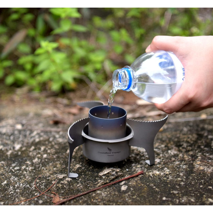 Зовнішня титанова піч зі складними підставками iBasingo