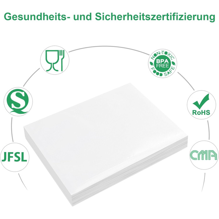 Вакуумні пакети 100 пакетів 15 x 20 см Gokilife